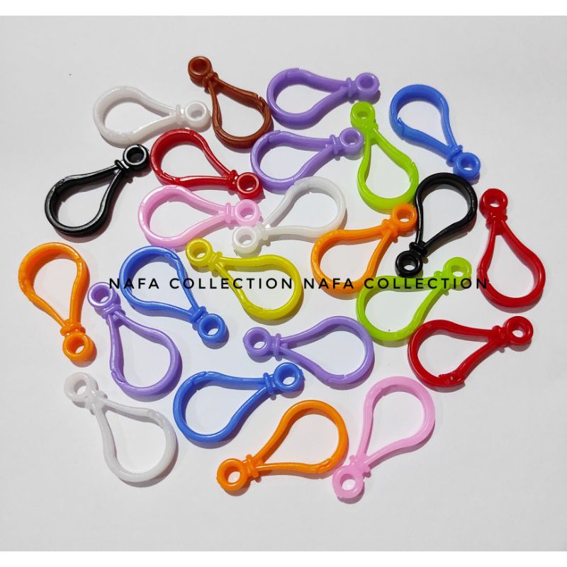 (12pcs) Kokot udang plastik 3,5 cm