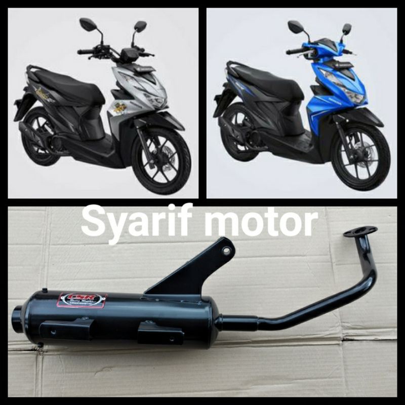 Knalpot Racing All New Beat Deluxe Merk Csr