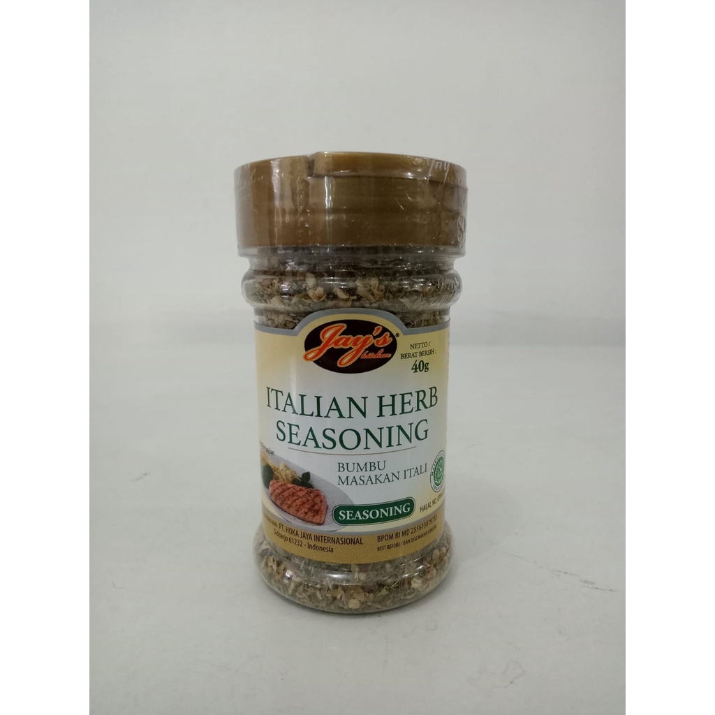 

Jay's Italian Herb Seasoning 40gr