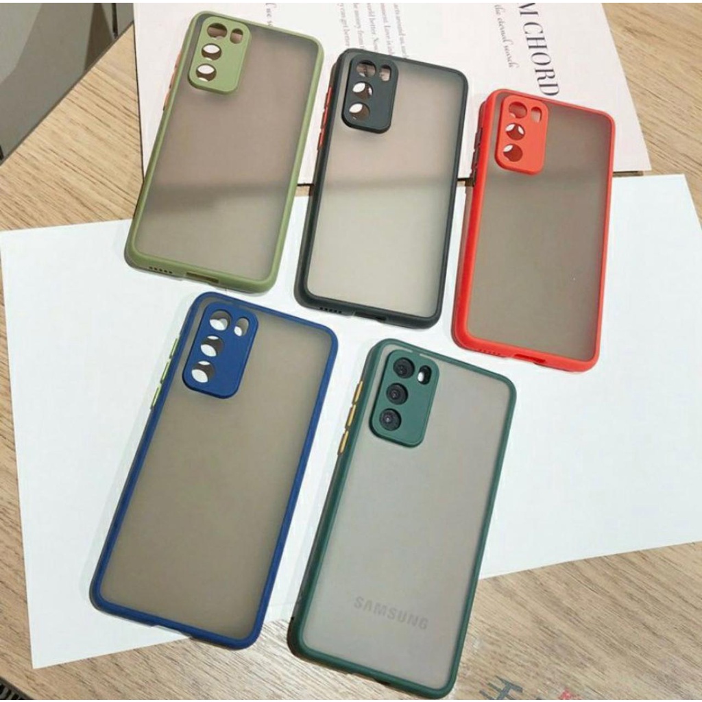 SAMSUNG A01 CORE A02 A03 A10 M10 A20 A30 A50 A70 A80 Case Dove Bumper Matte Candy Hybrid My Choice