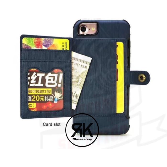 Iphone X Ten WALLET dompet travel case casing cover