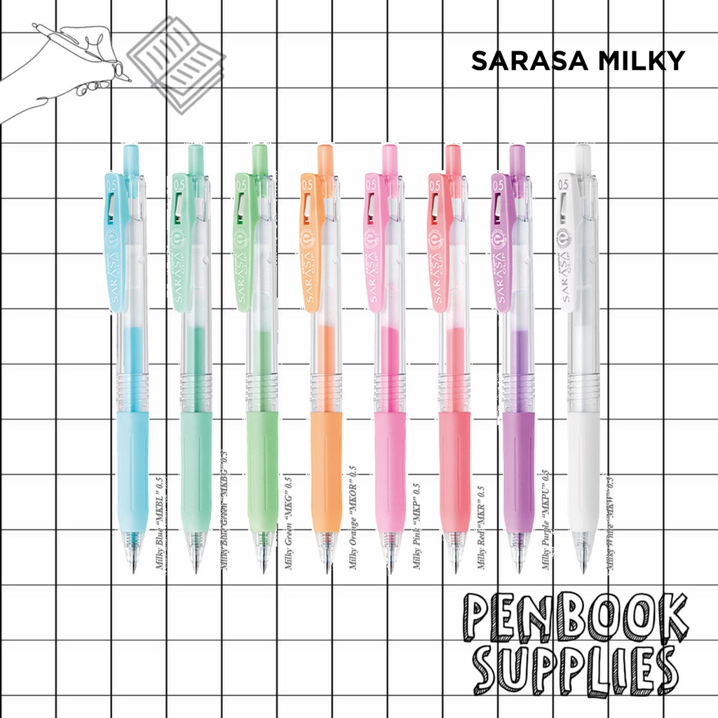 

SARASA MILKY SERIES 0,5 MM