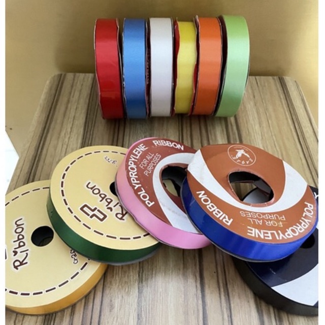 

Pita kado kertas 2.5cm dan 5cm/ pita souvenir