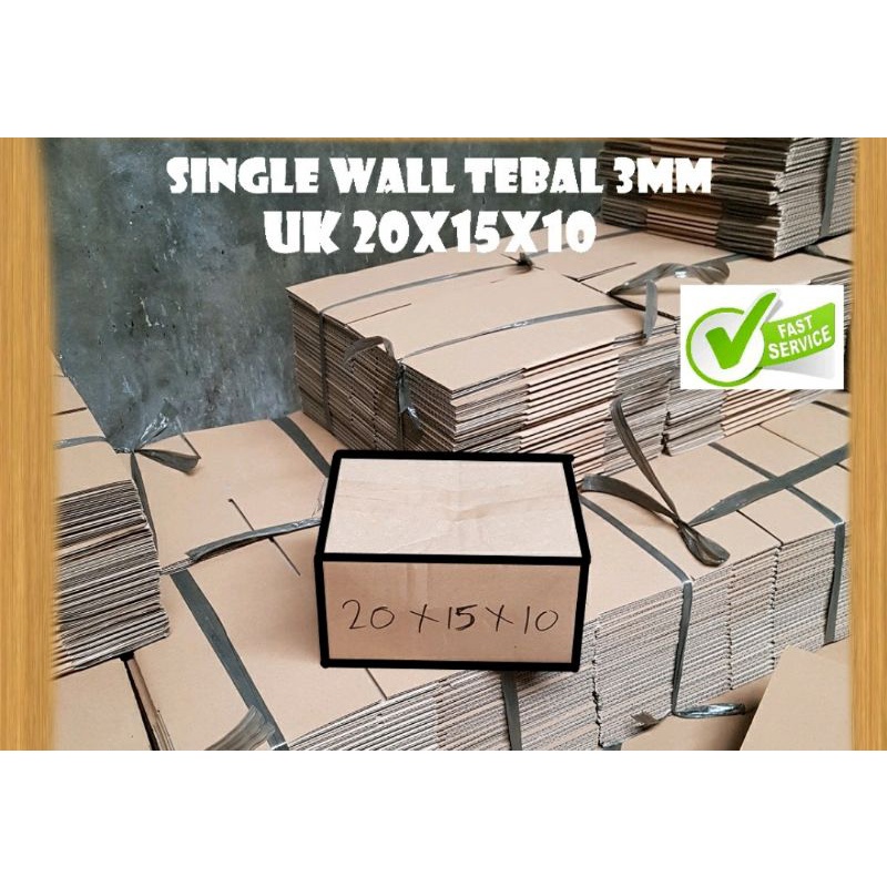 

Tambahan Kardus untuk packing ukuran 20x15x10