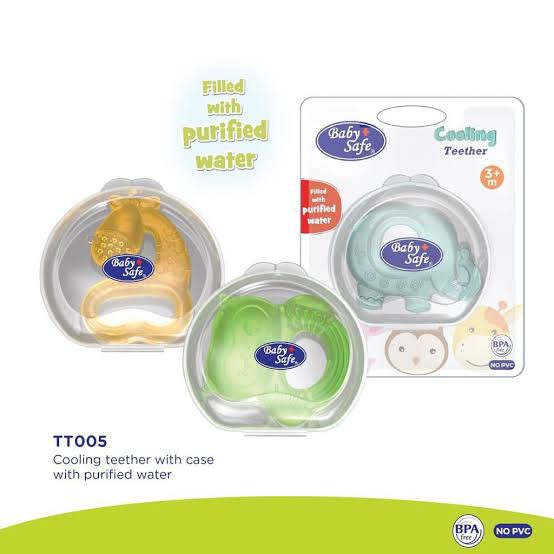 BABY SAFE - COOLING TEETHER WITH CASE WITH PURIFIED WATER (TT005)