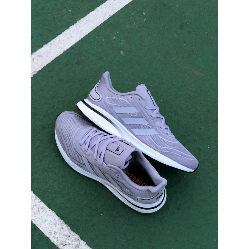 Sepatu Adidas Supernova Boost Grey White - ORIGINAL