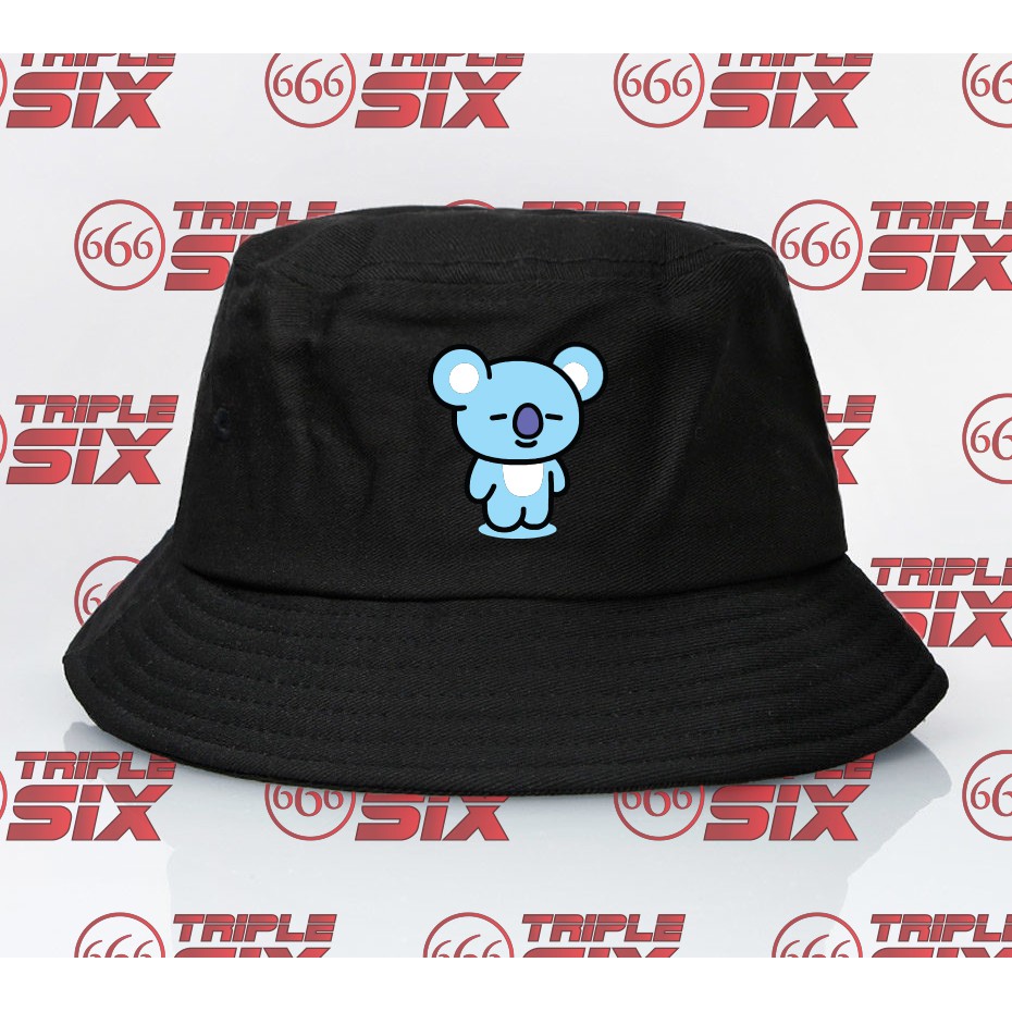 Topi bucket BT21 koya BTS army