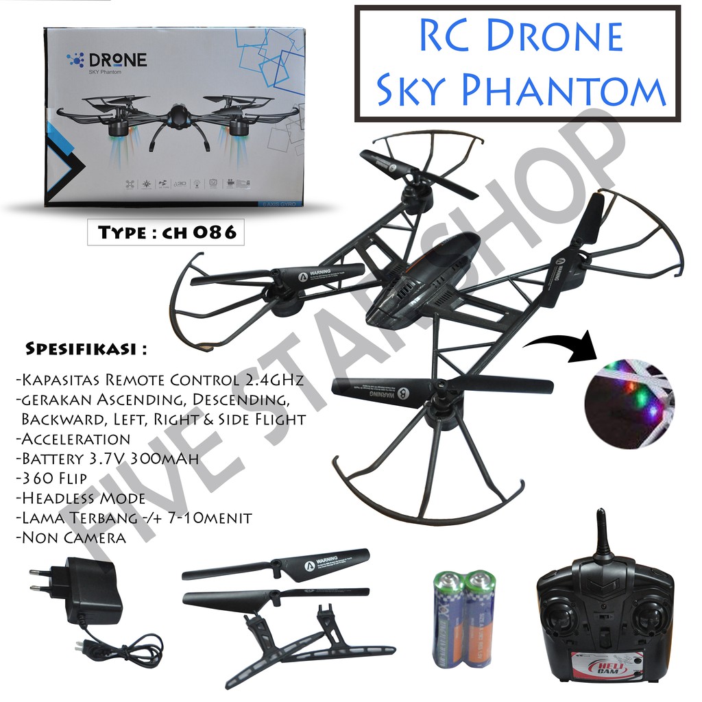 6 axis gyro rc drone quadcopter with camera