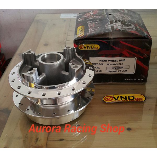 Tromol Belakang  All New CB 150 R  VND Chrome Polish