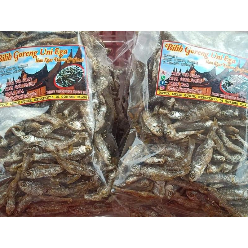 

IKAN BILIH DANAU SINGKARAK ASLI. IKAN BILIS SINGKARAK