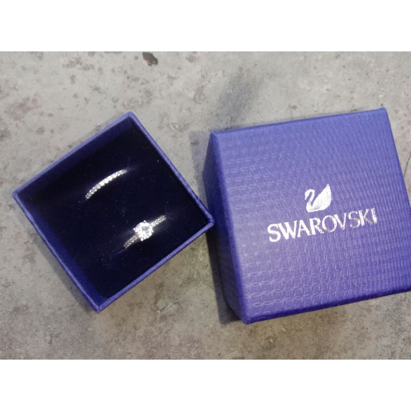 Swarovski Ring I Do set