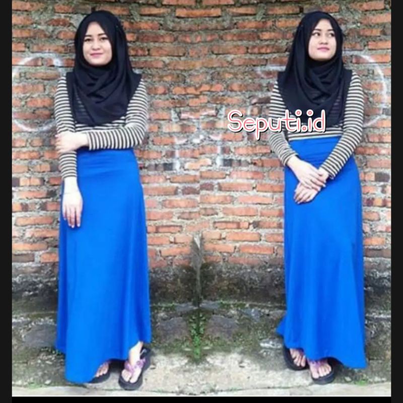 Rok Panjang Spandek Premium High Quality