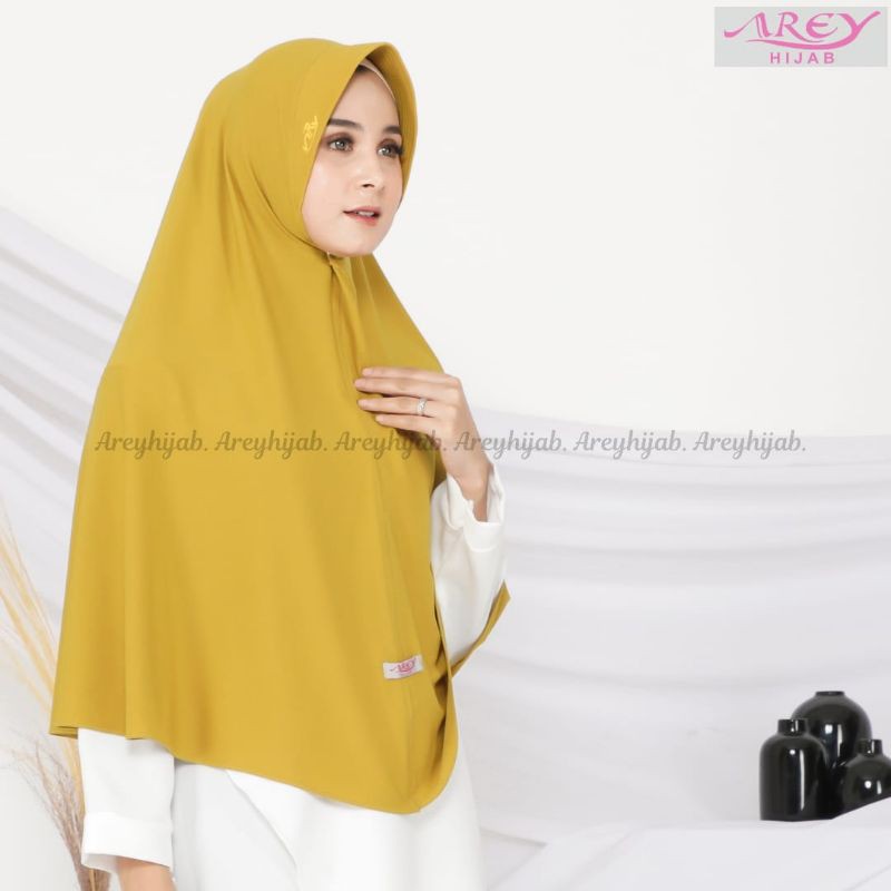 (Arey Syari) Hijab Instan Khimar Syari original Arey Hijab