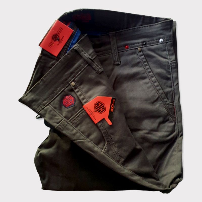 Chinos import  terbaru bahan stronos original oxy slim slimfit street pria