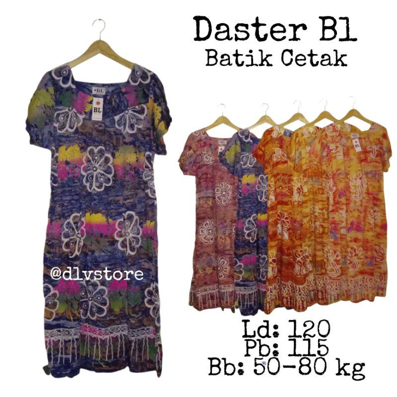 DASTER BL SIKAK STANDARD | DASTER BL ORIGINAL | BATIK CETAK SOLO