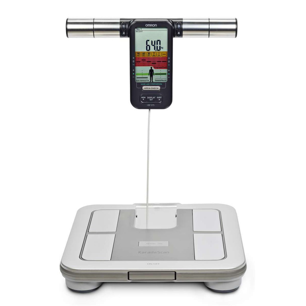 Timbangan Omron Karada Scan HBF-375 / HBF375 / HBF 375 Body Fat Composition Monitor - Alat Ukur Komposisi Tubuh