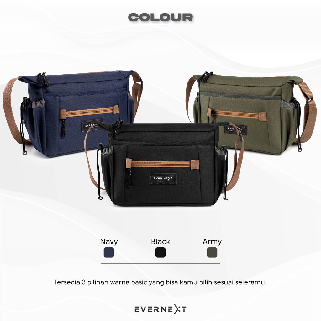 Tas messenger pria terbaru tas kerja pria kuliah sling bag unisex cowok wanita tas kerja kantoran selempang lapto sekolah pria semi waterproof kualitas import branded original slempang distro