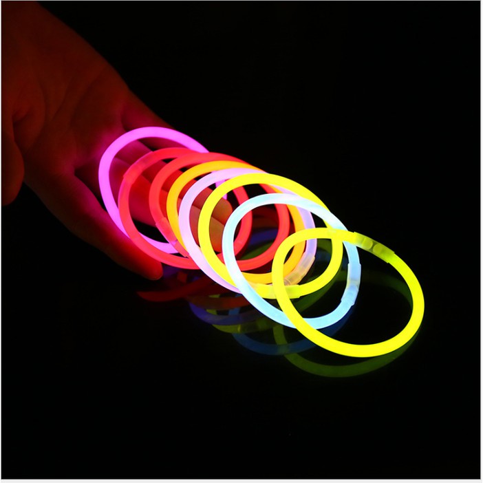 1 Tabung isi 50 Glow Stick Fosfor Light Warna Warni Glowstick Terang