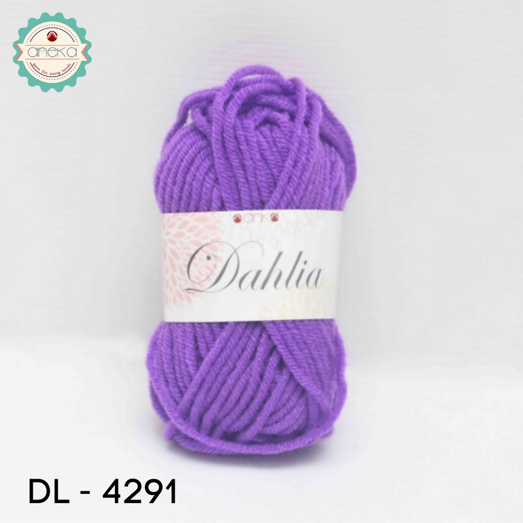 Benang Rajut Karpet Dahlia / Carpet Yarn - 4291 ( Ungu )