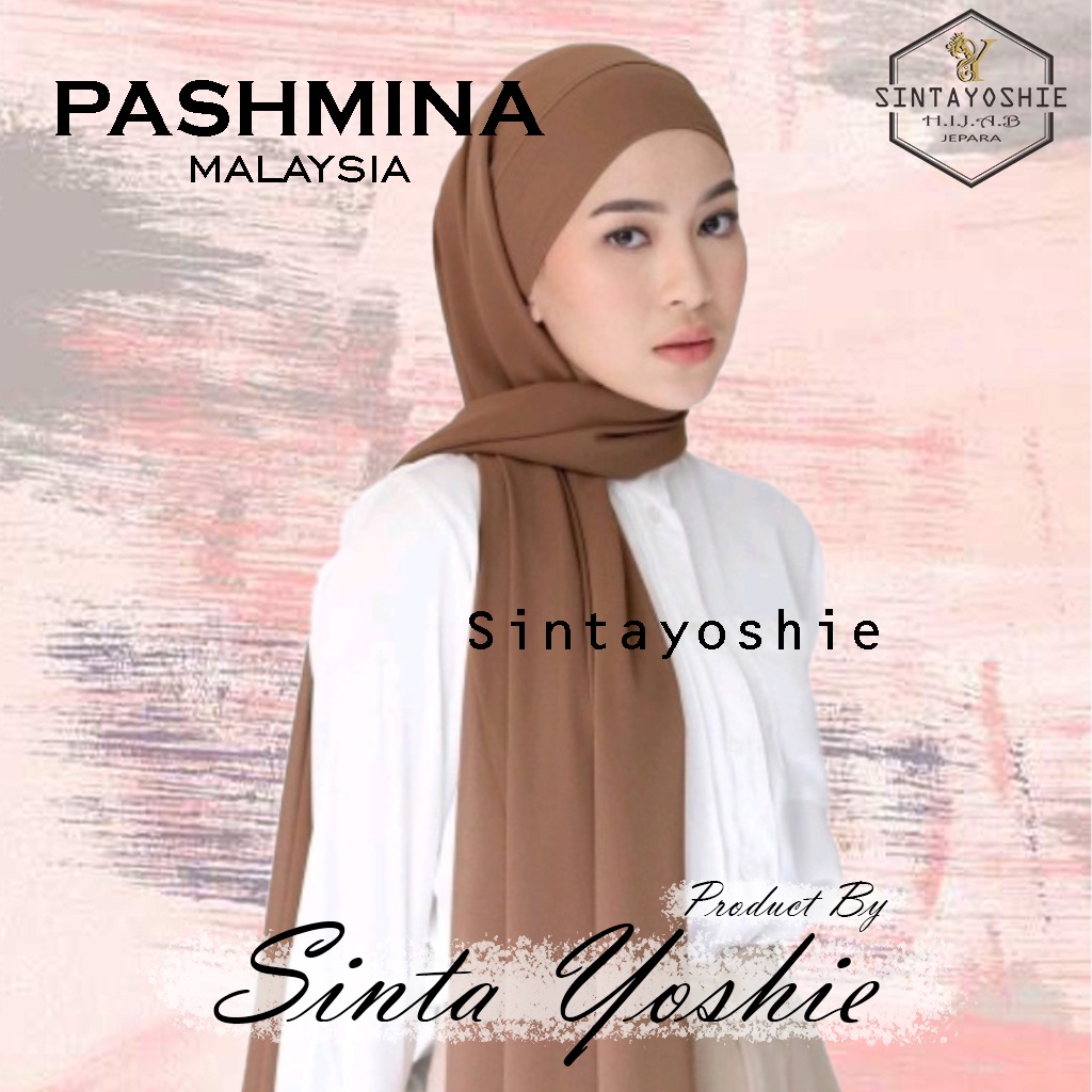 (ORIGINAL) PASHMINA MELAYU 3in1 (180x80cm) Ceruty Babydoll | Pashmina instan bando | Pashmina Malaysia