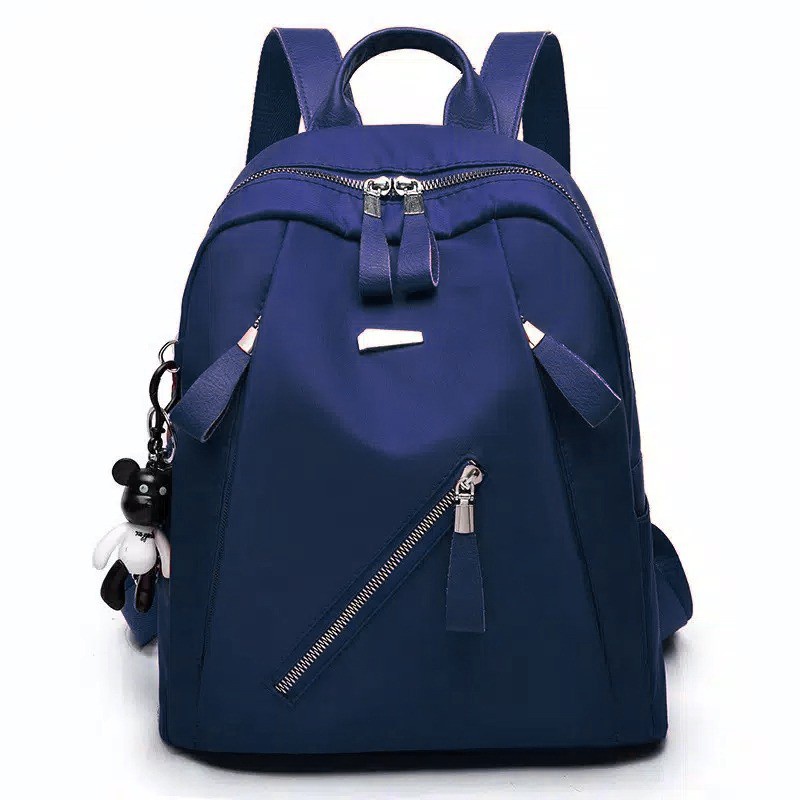 MORMON GEOFANI - Tas Ransel Gaul Backpack Tas Gendong Wanita-NAVY