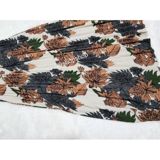 Ω Rok payung flower //maxmara skirt//prisket//motif bunga bangkok import ♤
