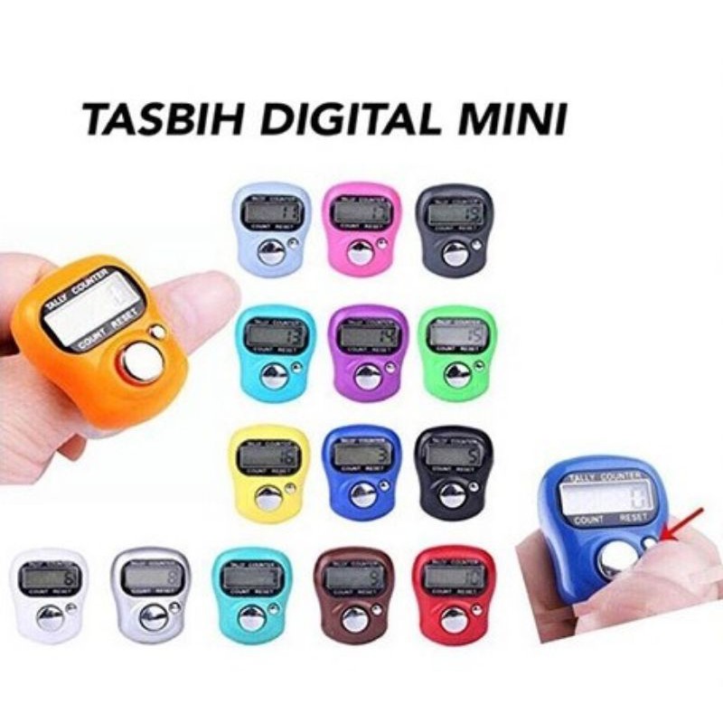 TASBIH DIGITAL MINI CINCIN PRAKTIS