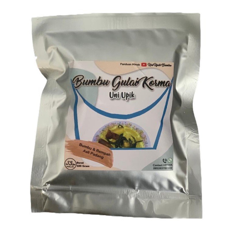 Bumbu Gulai Korma Uni Upik