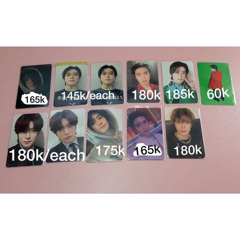 OFFICIAL PHOTOCARD JAEHYUN Jewel Sticker || Sticky || classic || Catharsis || Ar clip || Ar Reso || 