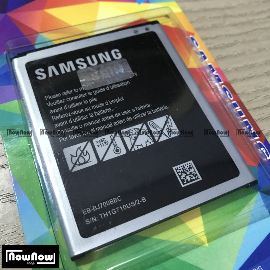 Baterai Samsung Galaxy J7 2015 J700 - J4 2018 J400 - J7 Core J701 - J7 Duo - ON 7 J700F J720 Original Batre Batrai Battery HP