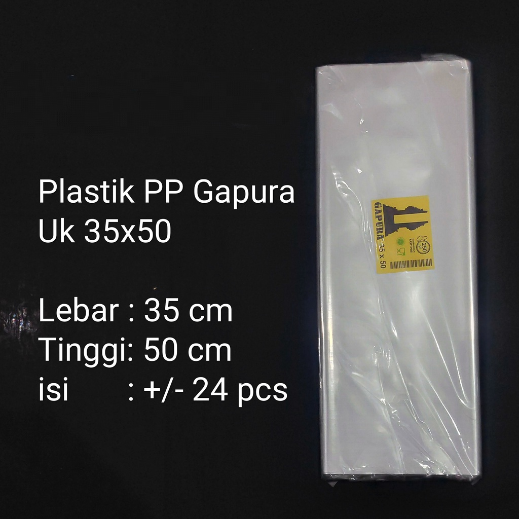 Kantong plastik PP bening, Plastik Loundry, Plastik bening Uk 20x35 sampai 60x100