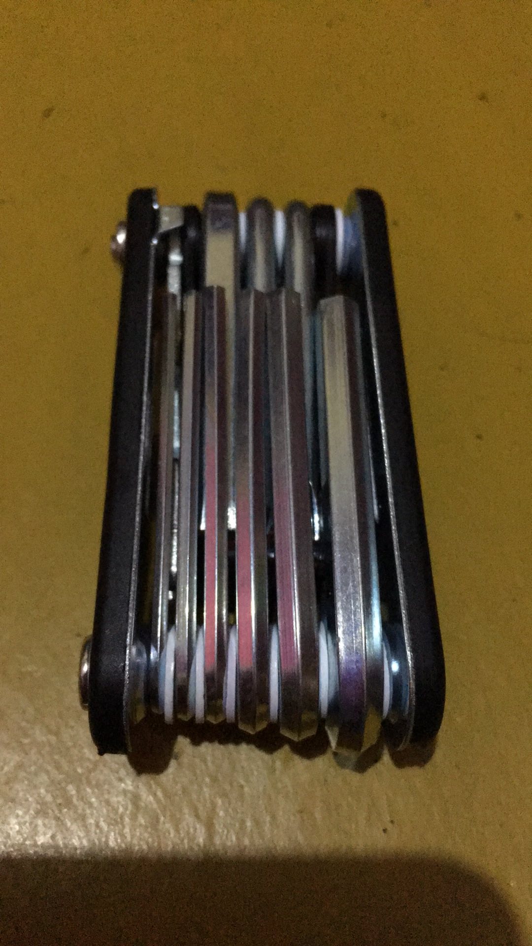 Portable Tools Sepeda 15 Tool Obeng - Kunci L - Kunci Pas