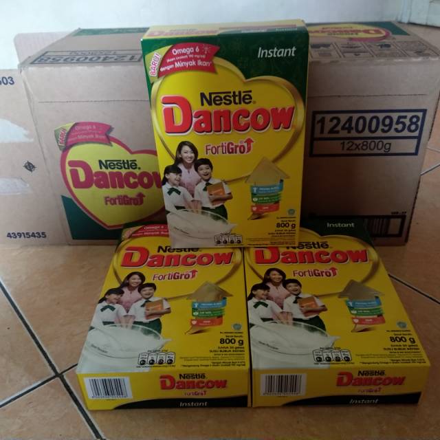 Promo Susu Dancow Fortigro 800gram Putih