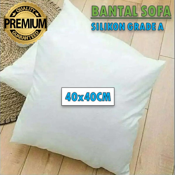 Bantal Sofa Silikon 40x40 cm