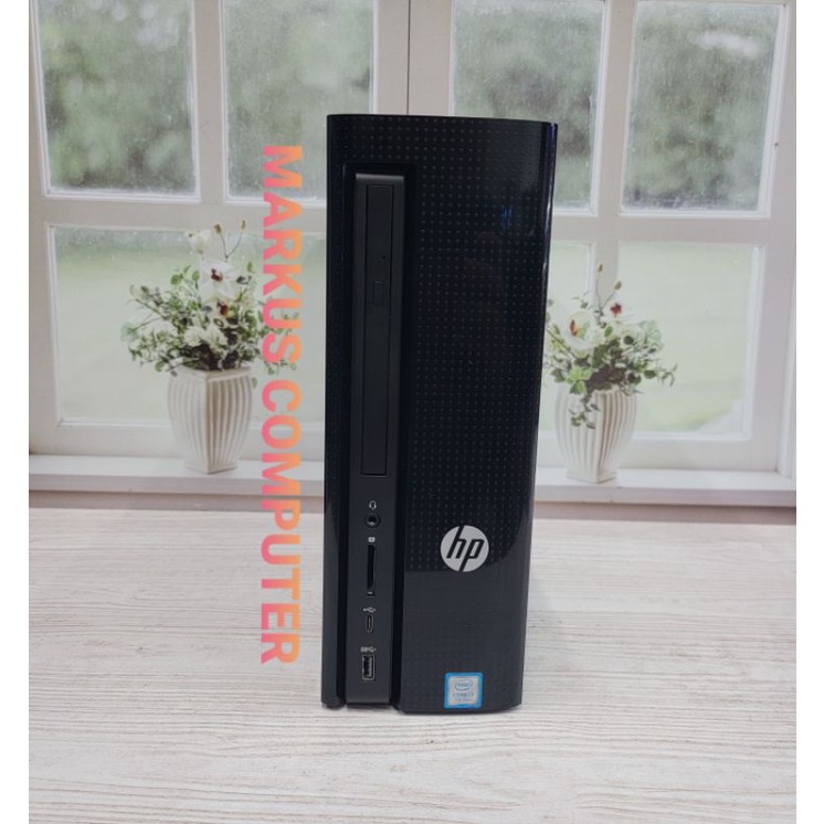 CPU PC HP SLIMLINE 270 CORE I7-7700 GEN7-RAM DDR4 8GB-SSD 256GB-DVD RW