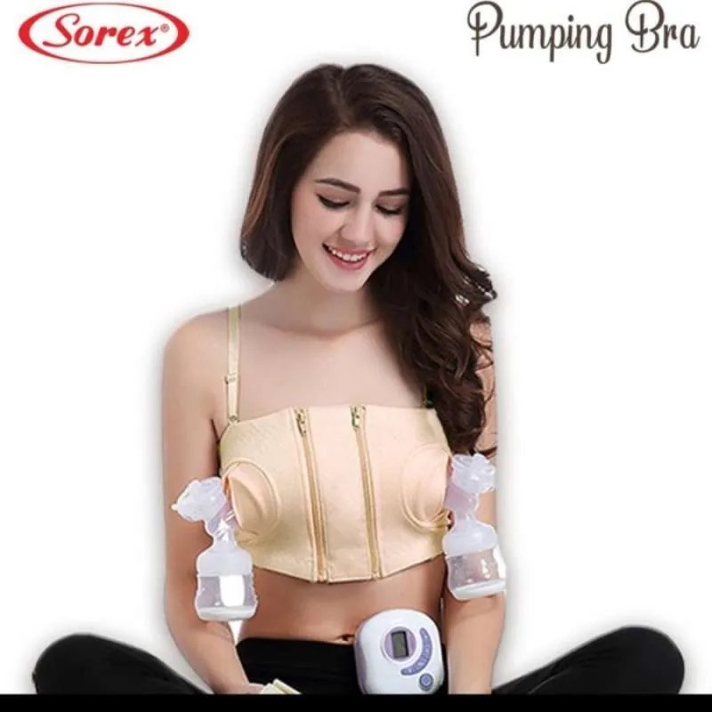 Pumping Bra ORIGINAL Sorex 4432 - BH Menyusui untuk Pompa Asi Praktis