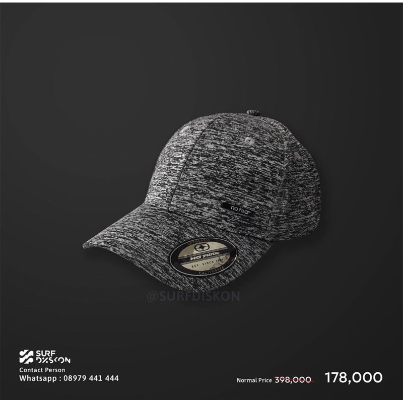Topi No Fear Chalice Grey Original Planet Surf