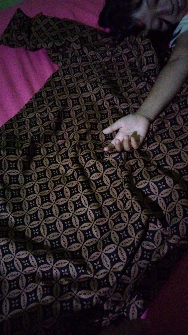 Couple Tunik Serut Lawasan Coklat Wajik Tenun Parang Salur Liris Gedhek Kawung Batik Ld110 Sovia