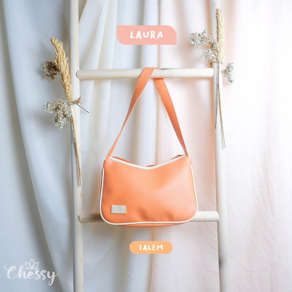 Tas Kulit Sintetis Shoulder Bag Laura By Chessy