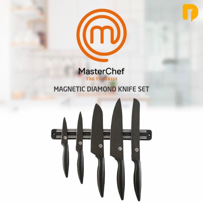 

PROMO Pisau Set Master Chef Magnetic Diamond Knife Set MURAH