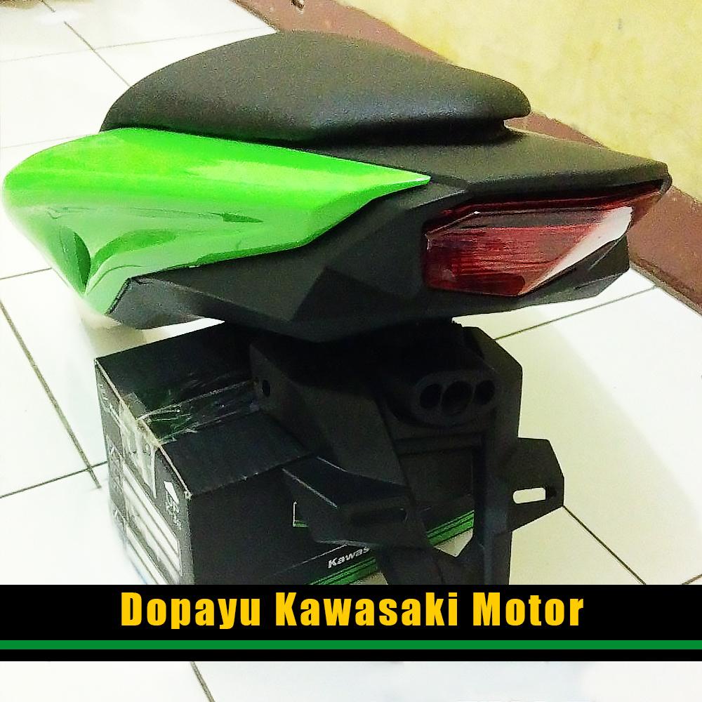 Body Belakang Ninja RR New Set Polos Hijau Solid Bisa Upgrade Ninja RR Old Ke Ninja RR New Original 