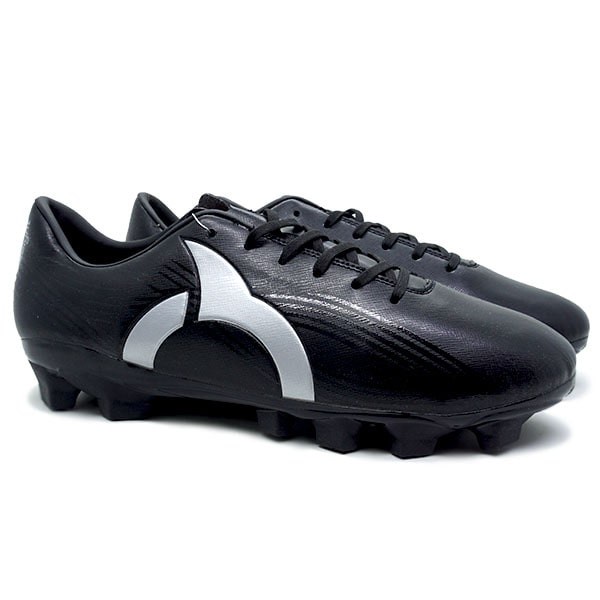 DISKON PROMO SEPATU BOLA HORIZON FG BLACK SILVER ORIGINAL