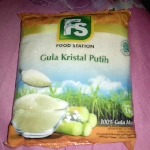 

Gula kristal putih Food Station