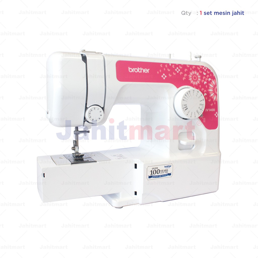 Mesin Jahit BROTHER JV1400 Portable Multifungsi-1