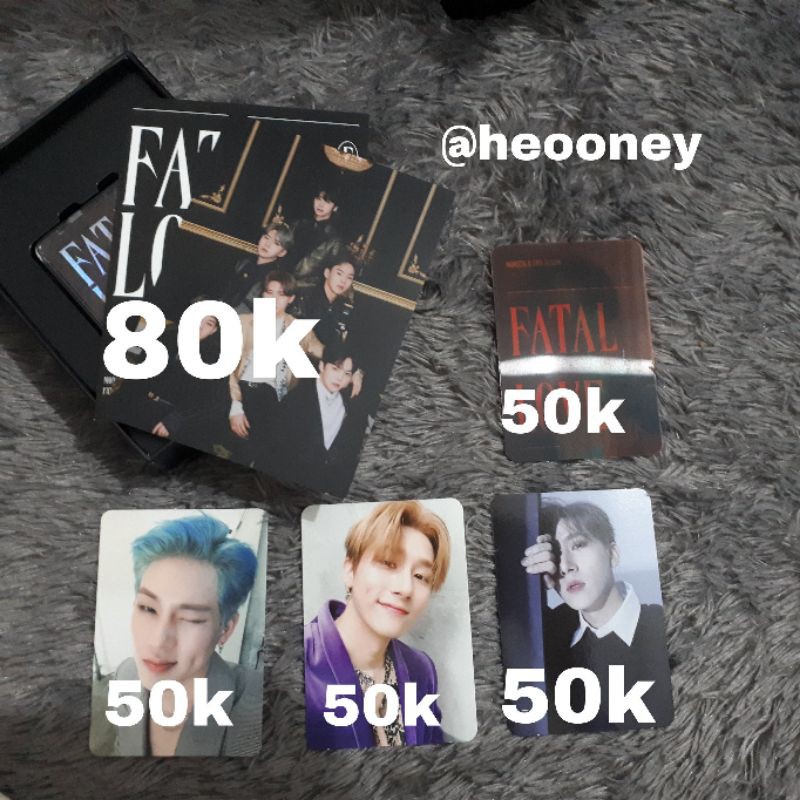 Album Monsta X dan Photocard Monsta X