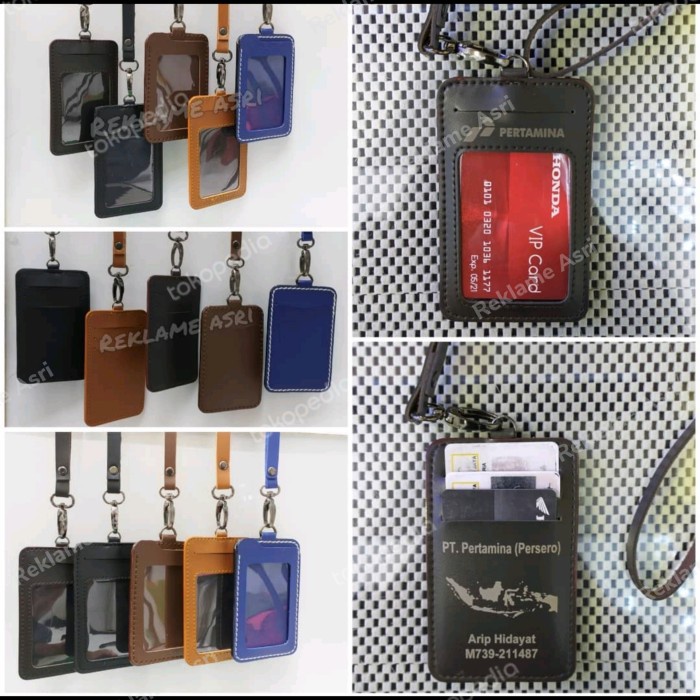 

Produk Name Tag Id Card Holder Kulit Lanyard Berkualitas Terbatas