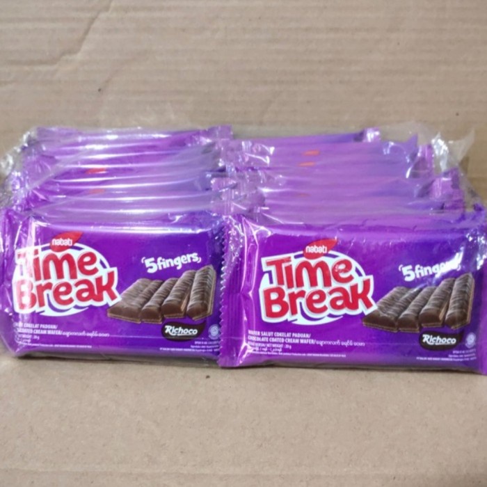 

[PAK] Wafer Time Break Nabati Coklat 20 pcs