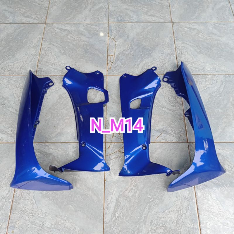 Sayap luar dalam supra fit lama biru