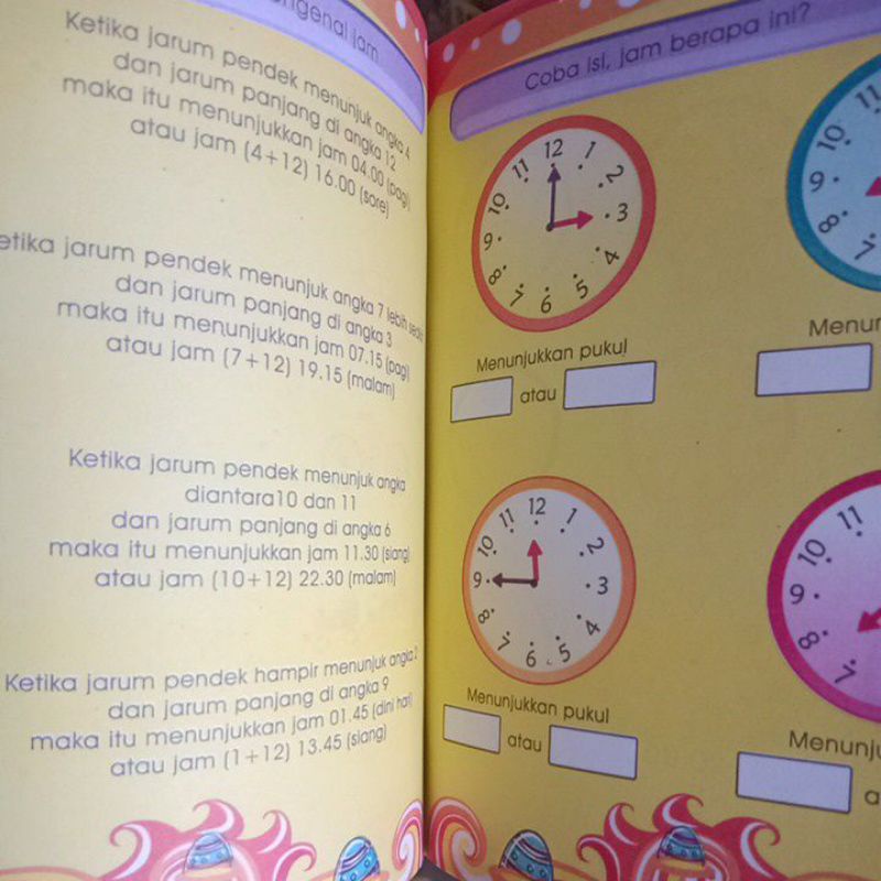 Buku Aku Pintar Calistung 2a-2b Membaca Menulis Berhitung