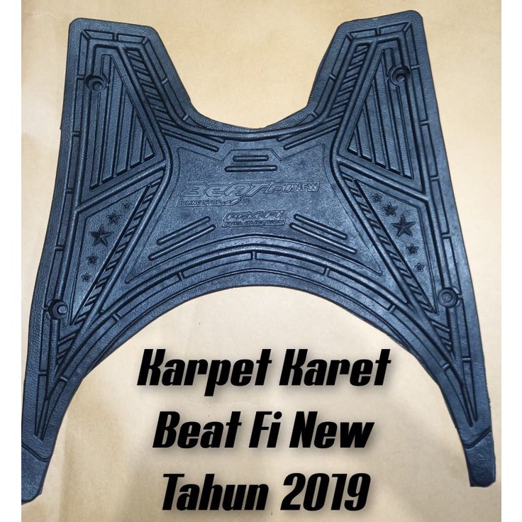 Karpet Karet Beat FI 2018-2019 Hitam Polos